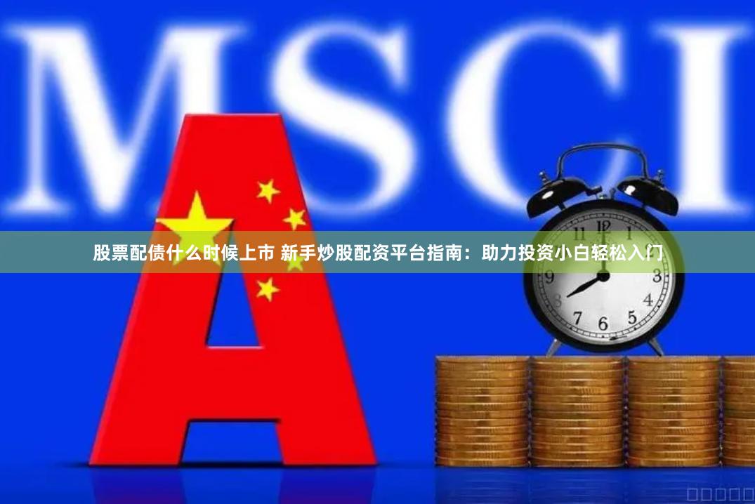 股票配债什么时候上市 新手炒股配资平台指南:助力投资小白轻松入门