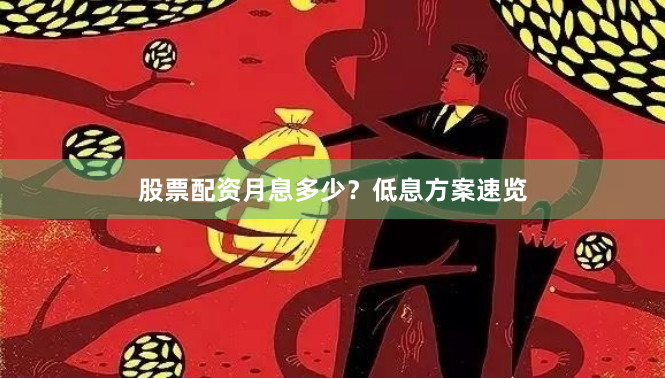 股票配资月息多少？低息方案速览